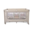 Cuna SWEET HOME 2 niveles con techo BEIGE